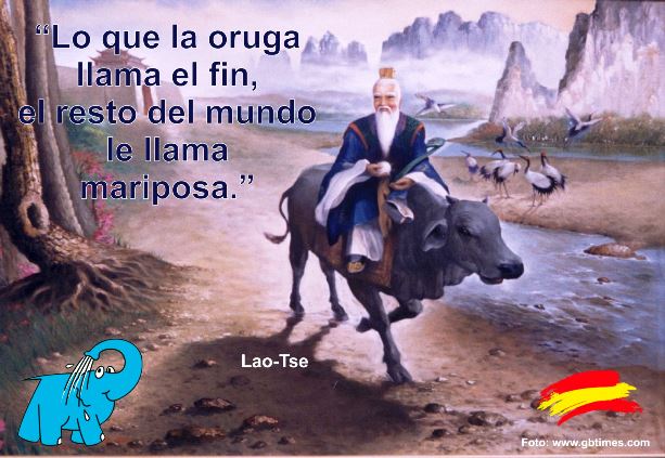 Lo que la Oruga llama el fin, el resto del Mundo le llama Mariposa.